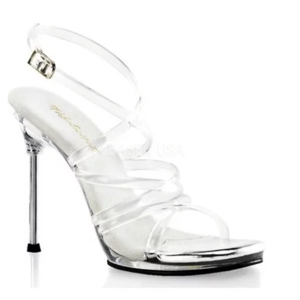 Fabulicious Chic  07/c/m High Heel Shoes sz 8
